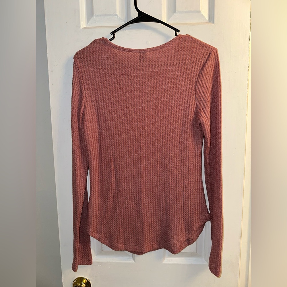 SHEIN Women's Pink Long Sleeve‎ Top - Picture 4 of 8